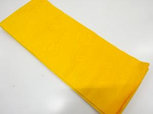 花模様織り出し　浴衣帯